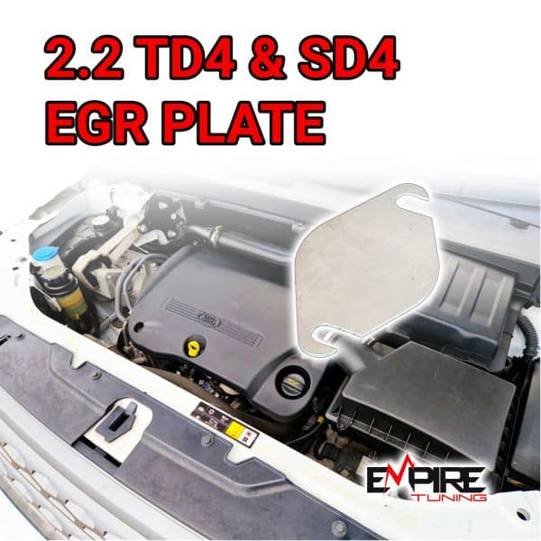 egr blanking plate for 2.2 td4 sd4 & ed4 freelander 2, evoque & discovery sport