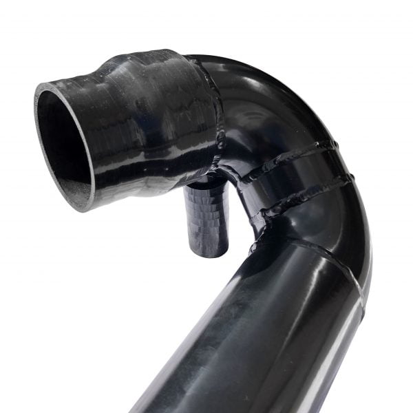 defender td5 alloy air intake pipe