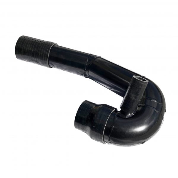 defender td5 alloy air intake pipe