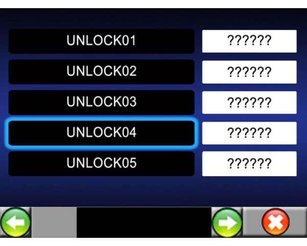 NANOCOM unlock code for Defender PUMA 2.4 & 2.2