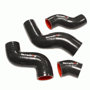 Discovery 2 td5 black silicone intercooler hoses terrafirma